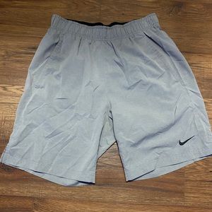 Grey Nike Athletic shorts